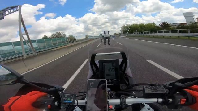 Yamaha Tenerè 700 TOP SPEED / ACCELERATION / DOMINATOR GP1 EXHAUST NO DB KILLER