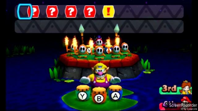 Mario Party - The Top 100 All Lucky Mini Games Mario vs Wario vs Daisy vs Waluigi смотреть онлайн