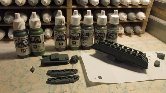 #490 15mm WW2 Soviet tanks T35 & T26 смотреть онлайн