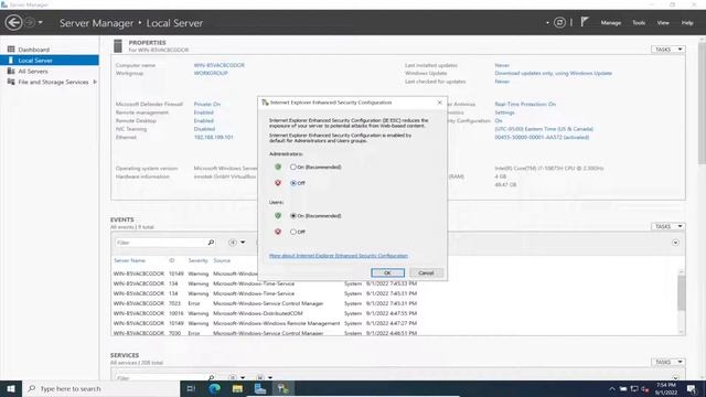 How To Setup File Server role in Windows Server 2022 - Server 2022 Training Video 4 - InfoSec Pat смотреть онлайн