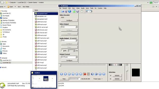 Avidemux Tutorial: Combining Video and Audio without re-encoding смотреть онлайн