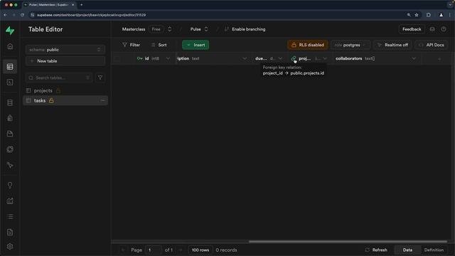 32 Create a New Page for Tasks with Database Migration, Seed and Types смотреть онлайн