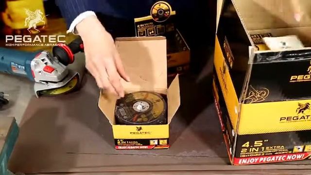 PEGATEC 4.5" Super Thin Cutting Wheels смотреть онлайн