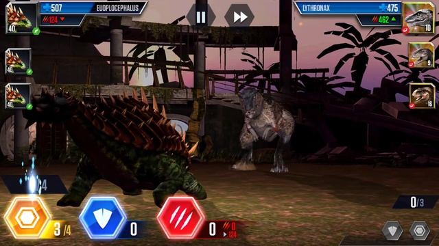 UNLOCK PSEPHODERMA VS SPINOSAURUS VS SYNTHETOCERAS | JURASSIC WORLD THE GAME