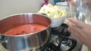 Заготовка из кабачков «Тёщин язык «.Это очень вкусно. Попробуйте приготовить.