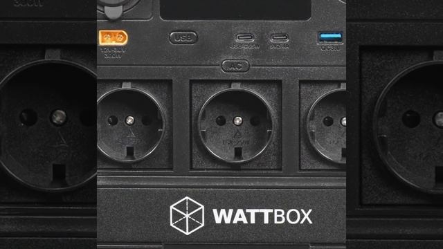 Портативная аккумуляторная электростанция WATTBOX M9 BLACK смотреть онлайн