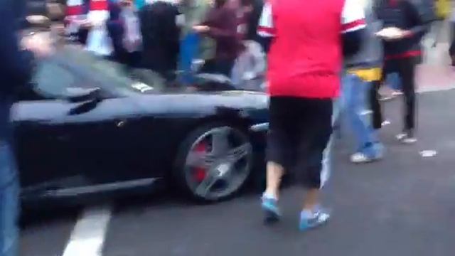 Santi Cazorla Leaving The Emirates After Arsenal 5 Spurs 2