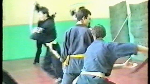 1991 г. Минск. Парная работа с оружием