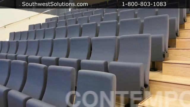 Auditorium Theater Lecture Hall Seating Chairs Collaborative Furniture смотреть онлайн