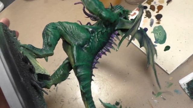 Painting Reaper Bones' Great Cthulhu смотреть онлайн