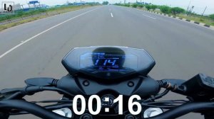 TOP SPEED TEST OF 2024 BAJAJ PULSAR N250 NEW MODEL || 0 - 100 TEST & 0 - 60 KMPH TEST