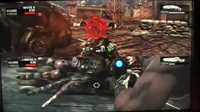 Gears Of War 2 Hord Mode Levels 1-3 смотреть онлайн