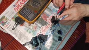 Датчики давления шин. Какие батарейки ставить.
