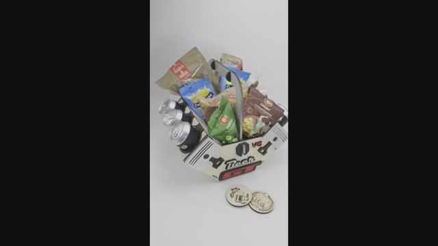 Ящик в форме двигателя