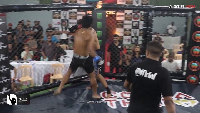 Suyash Jadhav vs. Karan Lama | K1 Kickboxing Bout | Warrior's Dream Series Pune | India смотреть онлайн