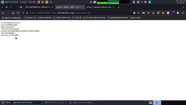 Over The Wire -- Natas (0 - 4) смотреть онлайн