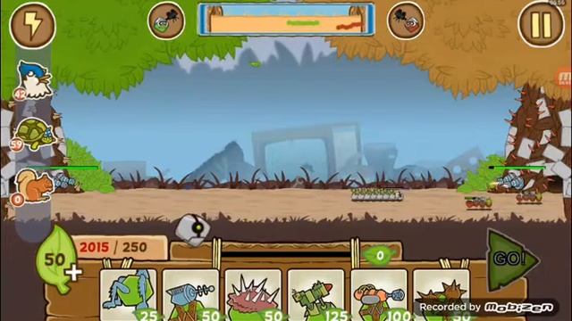 Играю в Бое гусени!!!