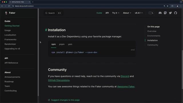 23 Getting Started With Fakerjs