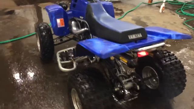 2001 Yamaha Banshee Exhaust. FMF Fatty Full Exhaust.