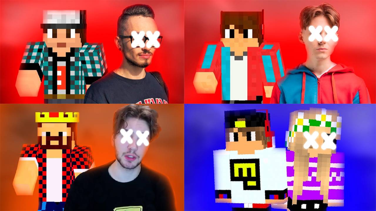 РЕАКЦИИ НА ВИДЕО ЧТО СТАЛО С ЮТУБЕРАМИ ПО МАЙНКРАФТУ (СБОРНИК) смотреть онлайн