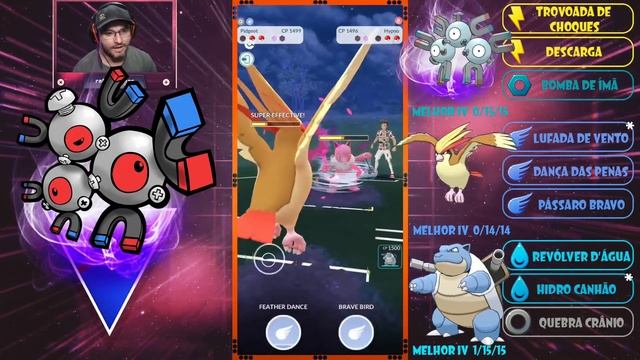 MAGNETON SHADOW DEVASTADOR NA COPA DE KANTO POKÉMON GO BATTLE LEAGUE SEASON 9 смотреть онлайн