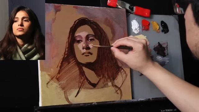 Portrait Painting Tutorial | The Zorn Palette Unlimited