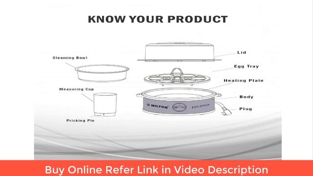 MILTON Smart Egg Boiler 360 Watt I Boil Up to 7 Eggs I NewsVani смотреть онлайн