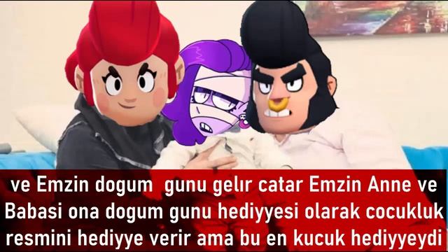 Emz'in / Acıklı Hayat Hikayesi #2 #brawlstars