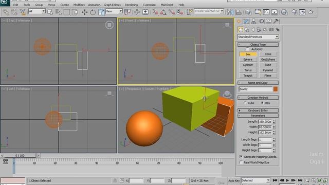 3ds Max 2010 - P1 تعليم ثري دي ماكس الواجهة