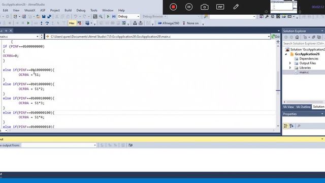 Lab 9 M&E | PWM using Arduino mega 2560 and Proteus Implementation смотреть онлайн
