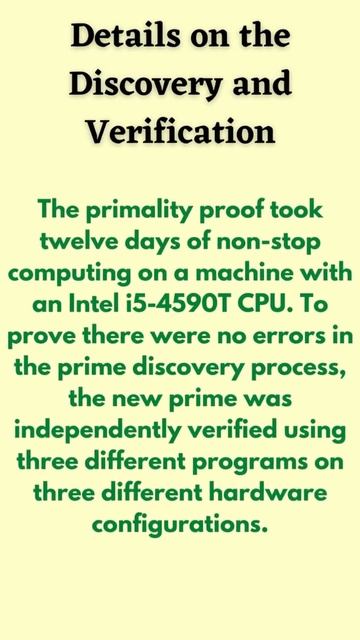 Do you know? The largest known prime number смотреть онлайн