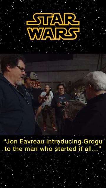 George Lucas meets Grogu #starwars #georgelucas #themandalorian #starwarsfan #grogu #jedi #shorts смотреть онлайн
