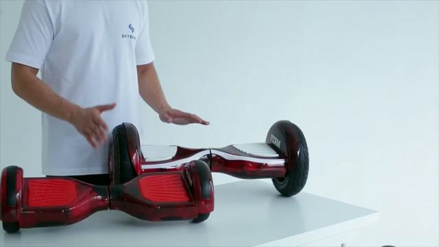 Обзор гироскутера с символикой ФК Спартак от SKYBOARD