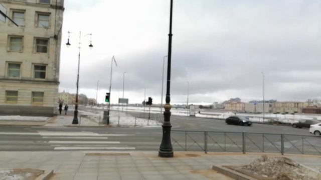 СП-б. Потёмкинская ул./Воскресенская набережная (Робеспьера). 20.02.2022. смотреть онлайн