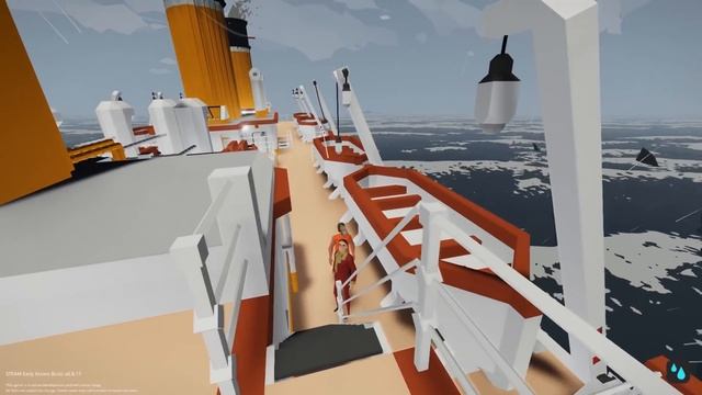 Megalodon Sinks a Massive Ocean Liner! - Stormworks Gameplay - Sinking Ship Survival смотреть онлайн