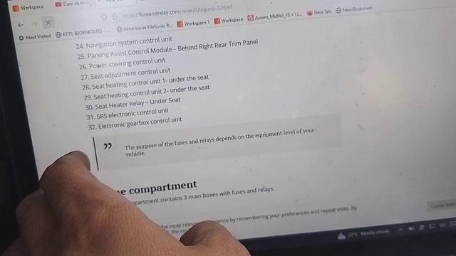 laguna 3 air conditionong button doesn't work/doesn't light up press - electrical issue troubleshoo смотреть онлайн