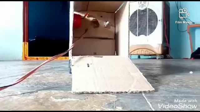 Reddy Mercedes Benz bus with cardboard смотреть онлайн