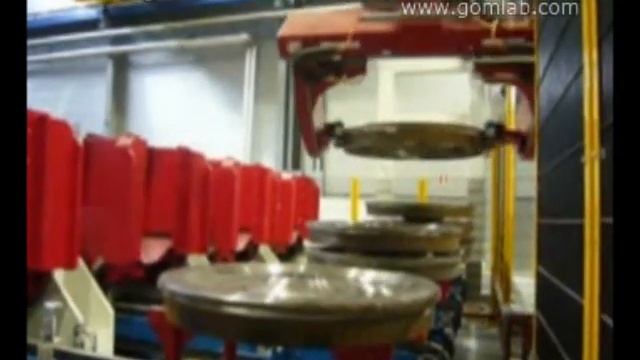 Механическая обработка колес на СAF