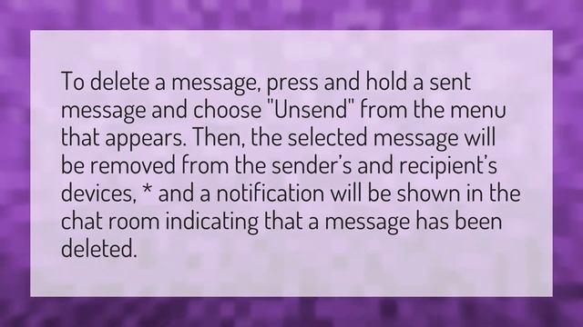 Can I delete line message? смотреть онлайн