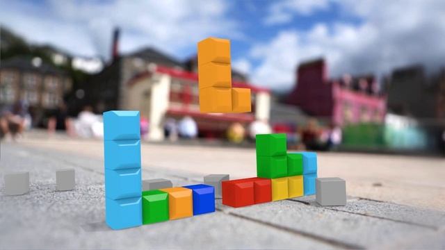 TETRIS at sidewalk смотреть онлайн