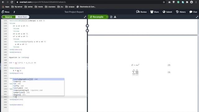 Mathematical Equations And Symbols In LaTex Using Overleaf - In Bangla (Part 4)