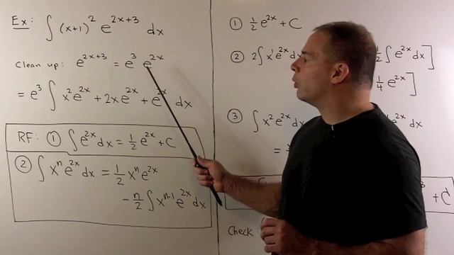 Reduction Formula for x^n exp(ax) смотреть онлайн