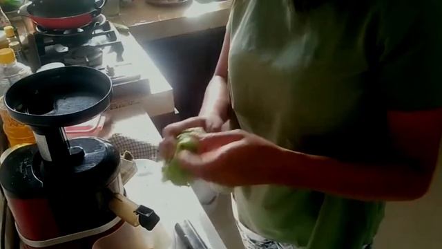 WATUDU? [Pure Juice] - Apple, Kyuri, Lettuce with slow juicer Hurom смотреть онлайн