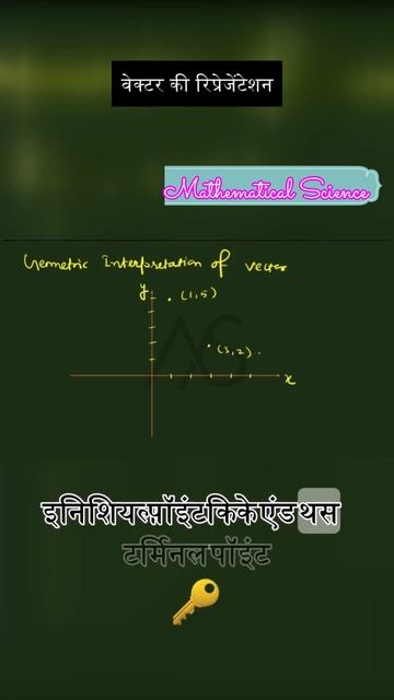 Geometric Representation of Vector | #vector #bsc #dubscmaths #mathematicalscience #linearalgebra смотреть онлайн