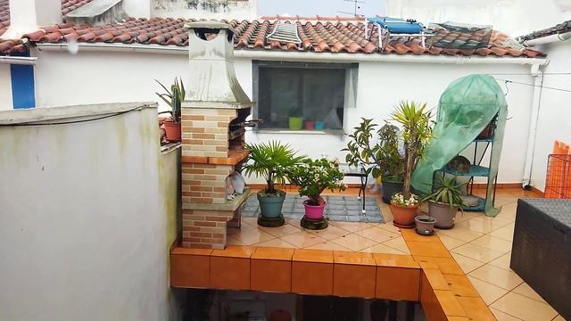 Мощный Ливень с Ветром, Дождевой Фронт 17.01.24. (10).