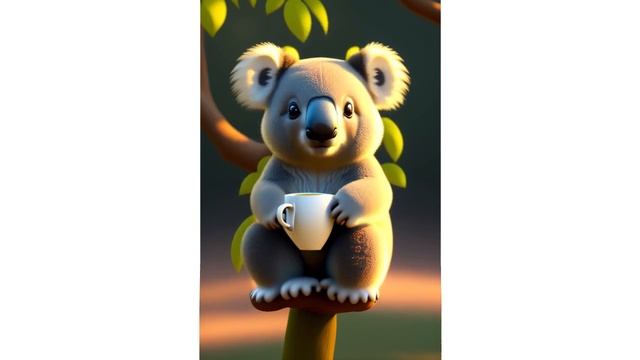 Laugh Out Loud With This Adorable Koala Animation
