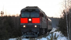 ТЭП70-0553 с туристическим поездом «Императорский маршрут» Екатеринбург-Пасс. - Алапаевск