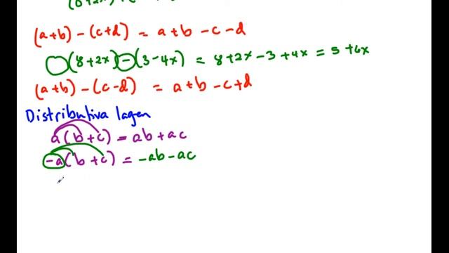 Genomgång Av Matematik 5000 Ma 3bc VUX   Kapitel 1      Polynom Och Räkneregler Del 2