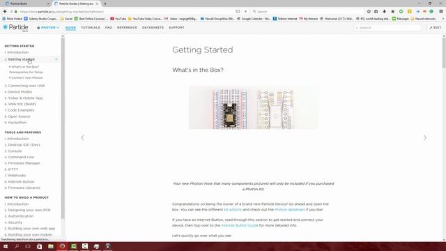 Setup You Particle Photon and Wifi Controlled LED | Augmented Reality Apps | IoT смотреть онлайн