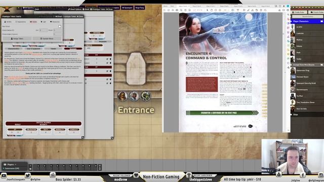 Escape from Mos Shuuta in FoundryVTT - DM Prep Star Wars Edge of the Empire смотреть онлайн